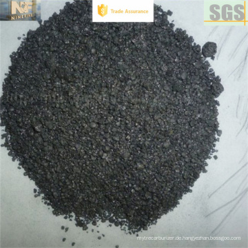 fc 98,5% min niedrig sulfur graphitisiertes petrolkoks typ pet coke pulver für eisen gießerei